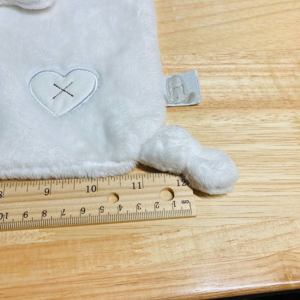 Chad Valley Baby White Rabbit Lovey.  Pre-owned. - Picture 10 of 10